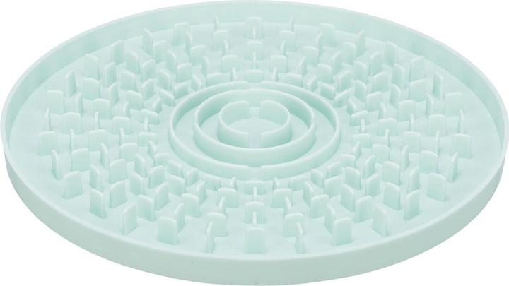 Actual product image Trixie Junior Licking Plate, Ø 21 cm, Mint (Dog activity toy)
