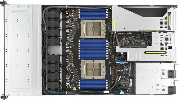 Productafbeelding ASUS Server BAB Rack RS700A-E12-RS12U/10G/2,6kW/12NVMe/GPU