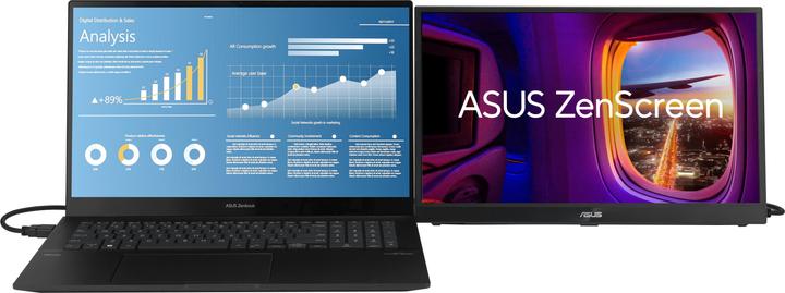 Actual product image ASUS ZenScreen MB17AHG (1920 x 1080 pixels, 17.30")