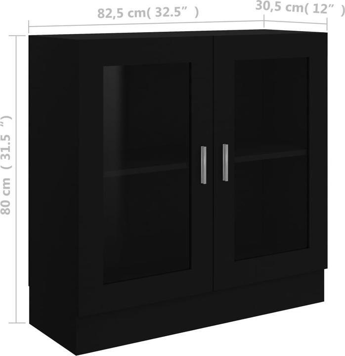 Actual product image VidaXL Bücherregal (82.5 x 30.5 x 80 cm)