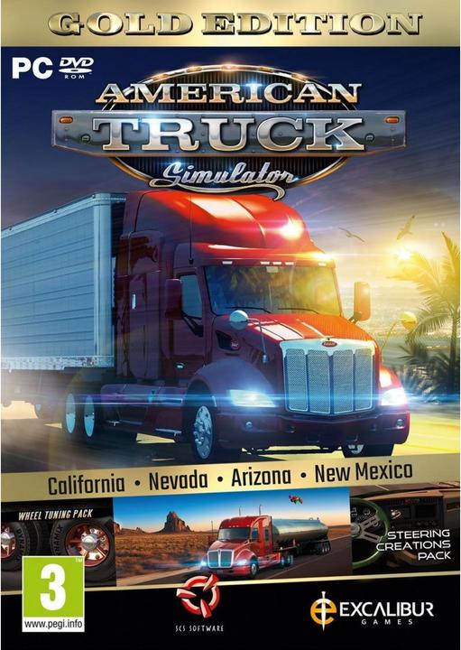 Produktbild SCS American Truck Simulator Gold Edition (PC, EN)