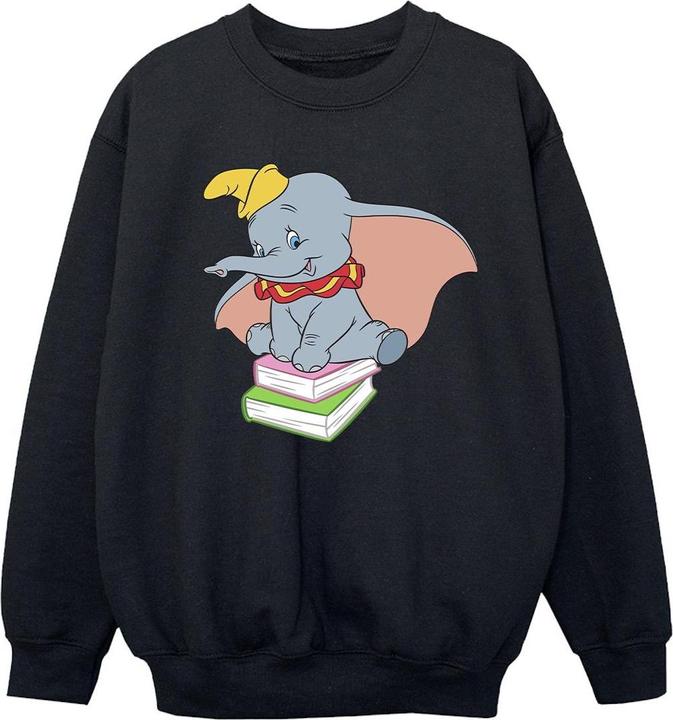 Disney Dumbo Sitting On Books Sweatshirt Mädchen