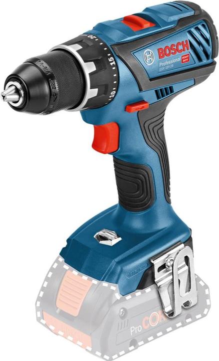 Image du produit Bosch Professional Perceuse-visseuse sans fil 18V GSR18V-28 + 9tlg ElektrikerLS-Set (Fonctionnement sur batterie)
