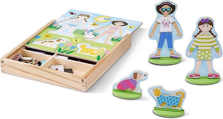 Actual product image Melissa & Doug Magnetic Dress Up - Friends and Pets (78 x)