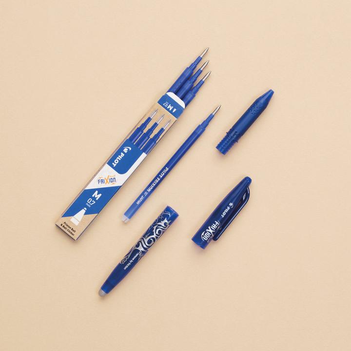 Image du produit Pilot FriXion Recharge Set à 3 (Recharger, Bleu, 0.70 mm)