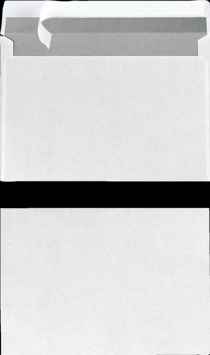 Produktbild Herlitz Briefumschlag, DIN C6, ohne Fenster, weiss haftklebend, 75 g-qm, holzfrei, grauer Innendruck (162 x 114 mm, 100 x)