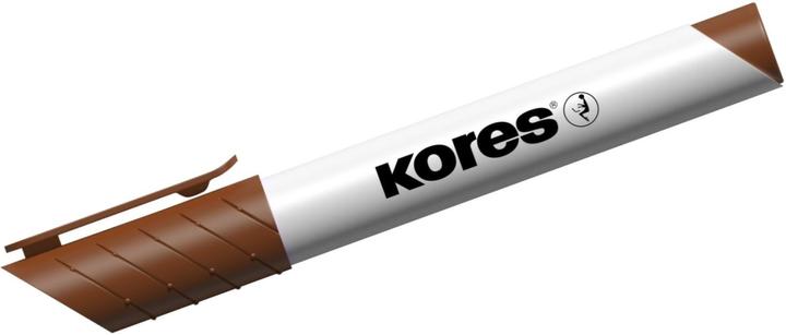 Produktbild Kores Whiteboard-Marker "K MARKER", Rundspitze, braun (Braun, 3 mm, 1 x)