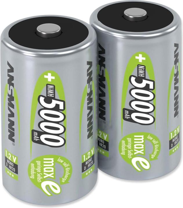 Immagine prodotto Ansmann Mono D (2 pz., D, 5000 mAh)
