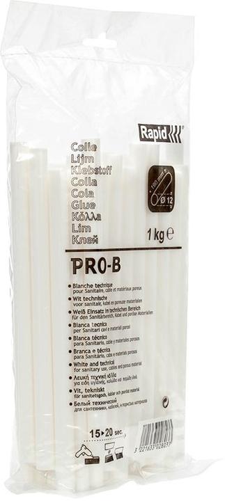 Rapid PRO-B glue sticks Ø12x190mm 1.0 kg, bag