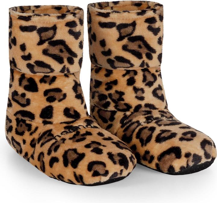 Produktbild Normani Körnerpantoffeln für die Mikrowelle Leopard (40)
