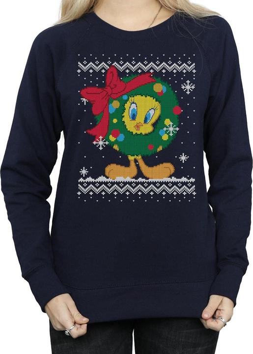 Immagine prodotto Looney Tunes Tweety Pie Christmas Fair Isle Felpa Donna (XXL)