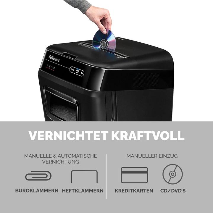 Immagine prodotto Fellowes AutoMax 130C Shredder (Taglio delle particelle)