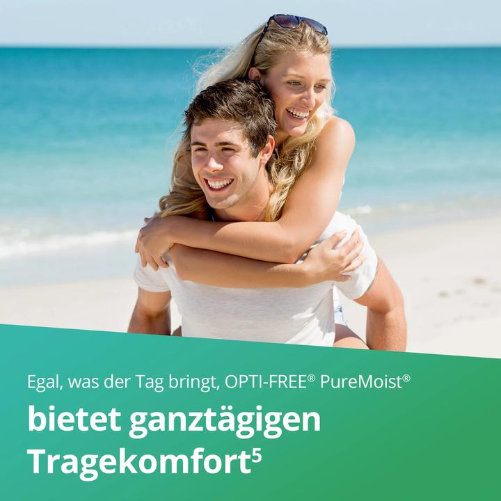 Image du produit Opti Free PureMoist, solution d'entretien pour lentilles de contact, 300 ml (Tout en un solution, 300 ml)
