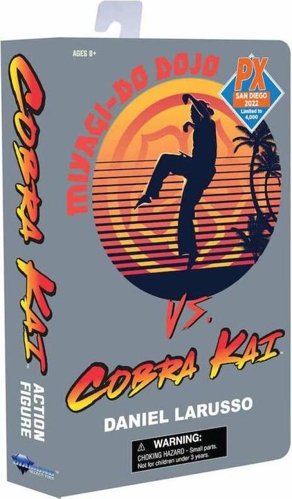 Diamond Select Toys Cobra Kai Daniel Larusso SDCC 2022 Exclusive figure 18cm