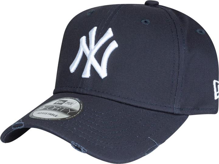 Image du produit New Era 9Forty Strapback Cap - Distressed Ny Yankees Navy