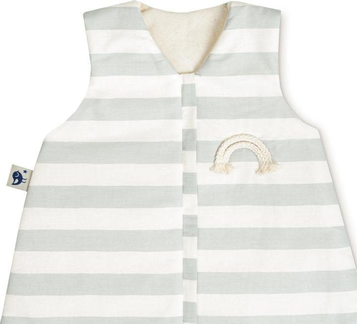 Produktbild Julius Zöllner Baby-Ganzjahresschlafsack Organic Stripes 90 cm (90 cm, 0.5 TOG, Ganzjahr)