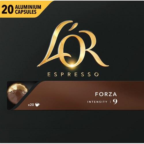Immagine prodotto L’OR Espresso Caffè in capsule Espresso Forza 20 Capsule (20 x Porta.)