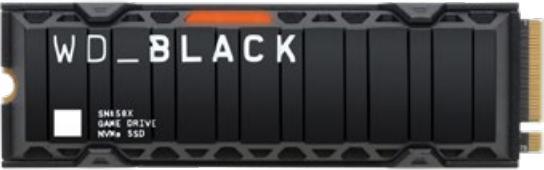 Produktbild WD Black SN850X with Heatsink Retail (2000 GB, M.2 2280)