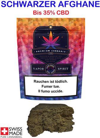 Actual product image Vapor Spirit Black Afghan Hash (7 g, Indoor)