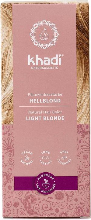 Actual product image Khadi Plant Hair Color (Blond)