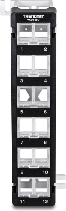 Immagine prodotto Trendnet Pannello patch Keystone TC-KP12V 12 porte vuoto a muro angolato