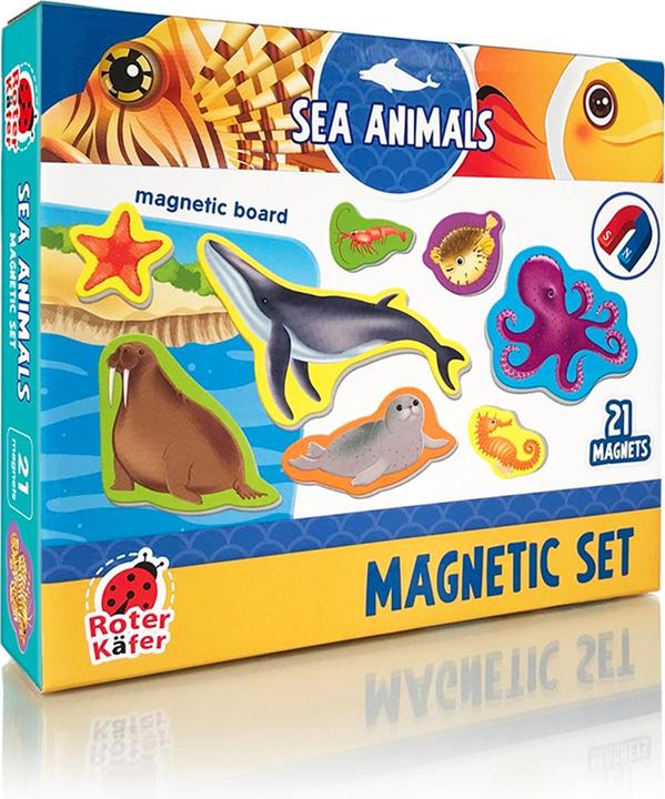 Actual product image Play magnets sea creatures (English)