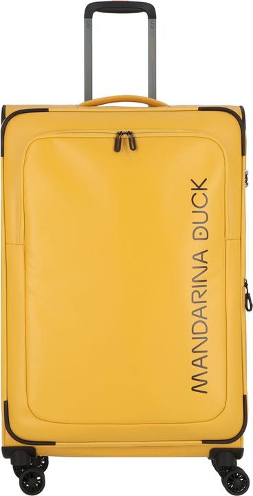 Mandarina Duck Eco Coated 4 Rollen Trolley L 78 cm mit Dehnfalte (103.50 l, XL (ab 115l))