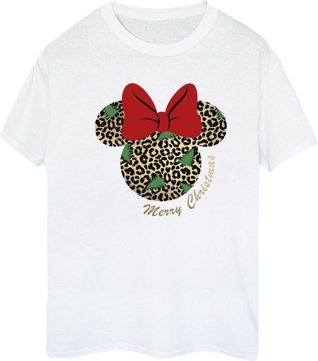 Image du produit Disney - T-shirt MINNIE MOUSE LEOPARD CHRISTMAS - Femme (M)