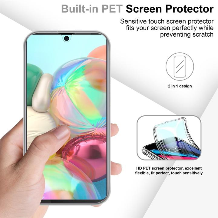 Produktbild Cadorabo TPU 360 Grad Case Cover (Samsung Galaxy A51 5G)