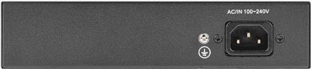 Actual product image Lanberg RSFE-8P-2GE-120 network switch Unmanaged Gigabit Ethernet (10/100/1000) Power over Ethernet (10 Ports)