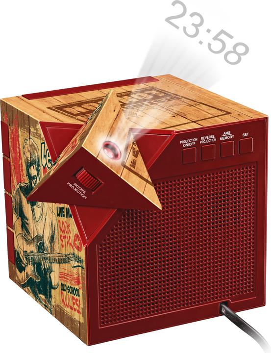 Image du produit Bigben Radio Réveil avec projecteur