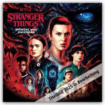 Image du produit Stranger Things - Netflix - Calendrier officiel 2024 (305 x 305 mm, Allemand, Anglais)