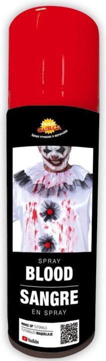 Actual product image Fiestas Guirca Artificial blood spray for fabrics and clothing canister 75ml