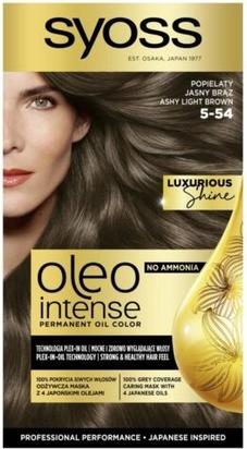 Image du produit Syoss Oleo Intense Colouring Permanent Hair Dye With Oils 5-54h Light Brown (Light Brown)