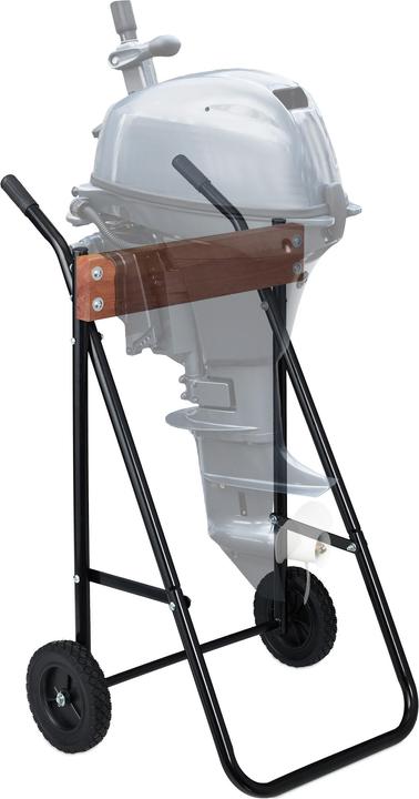 Actual product image Relaxdays Outboard motor stand