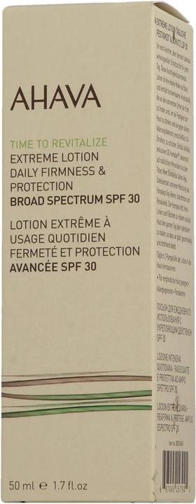 Produktbild Ahava Extreme Lotion SPF 30 (50 ml, Tagescreme, SPF 30)