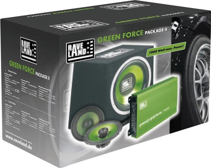 Actual product image Raveland Green Force II Power Package (200 W, 15.60 cm)