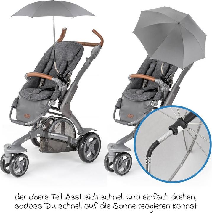 Actual product image Zamboo Sonnenschutz Universal Sonnenschirm für Kinderwagen und