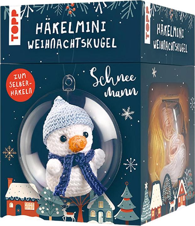 Image du produit Topp Konrad:Häkelmini-Weihnachtskugel Häkels