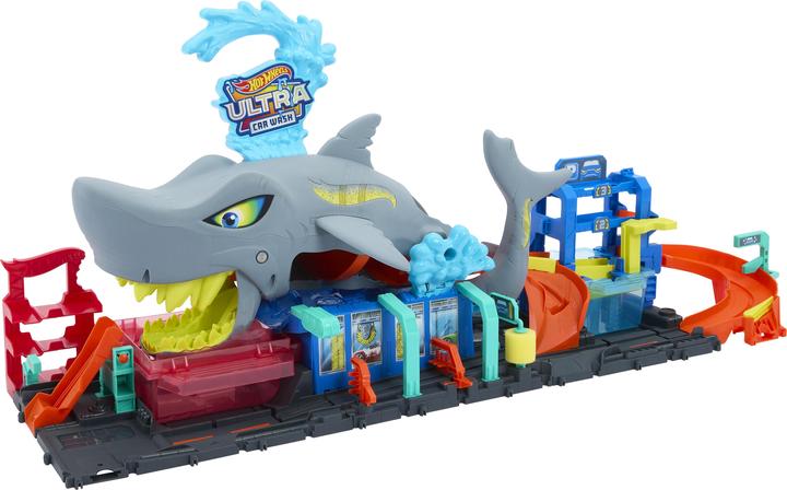 Produktbild Hot Wheels City Ultimative Hai Auto-Waschanlage