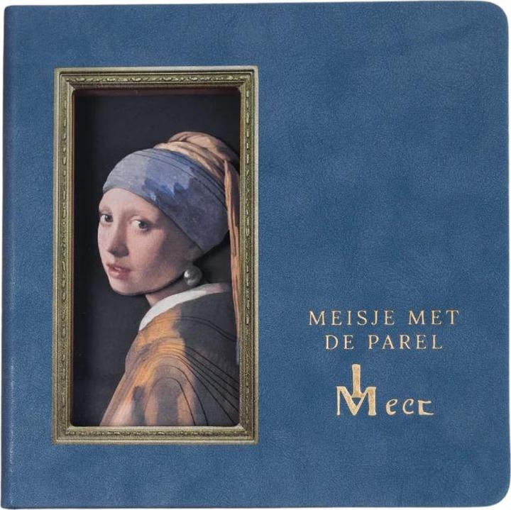 Cartartem Jan Vermeer "Mädchen mit dem Perlenohrring" - 3D Notizbuch (Blanko, Harter Einband)