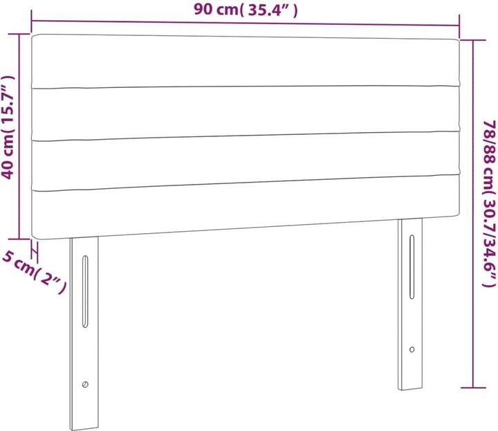 Immagine prodotto VidaXL Daria (90 x 5 x 88 cm)