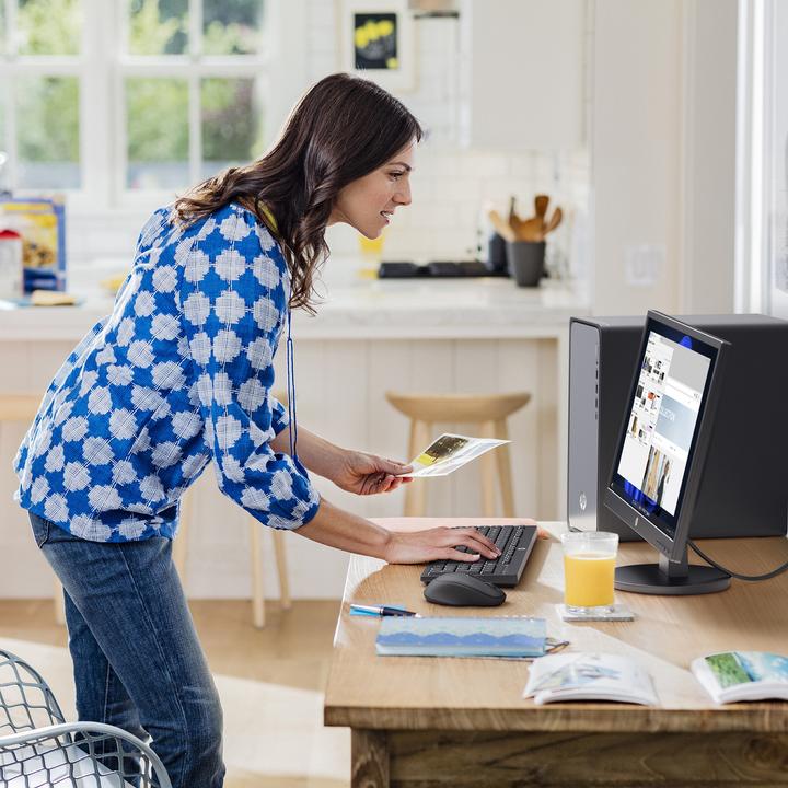 Actual product image HP OmniDesk Desktop M02-0051nc PC (Intel Core i5-14400, 16.38 GB, 512 GB, UHD Graphics 730)