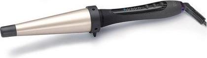 Actual product image Diva Pro Styling Digital Wand Curling Iron 22-45mm with Even Heat System Black (40 mm, 23 mm, 26 mm, 28 mm, 25 mm, 27 mm, 32 mm, 29 mm, 36 mm, 22 mm, 37 mm, 45 mm, 24 mm, 30 mm, 31 mm, 38 mm, 33 mm, 35 mm, 39 mm)