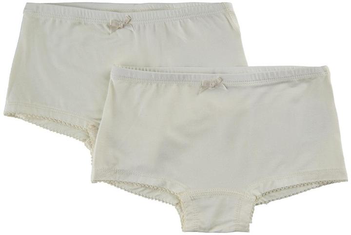 Immagine prodotto Minymo Set di biancheria intima Hipsters Set di 2 Bianco Gr. 122 (122)