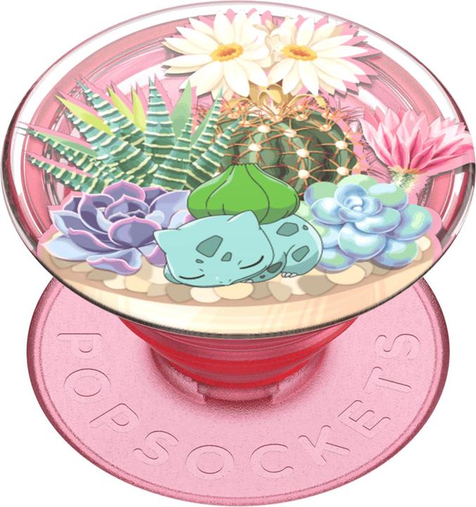 Produktbild PopSockets PopGrip Premium Bulbasaur Terrarium