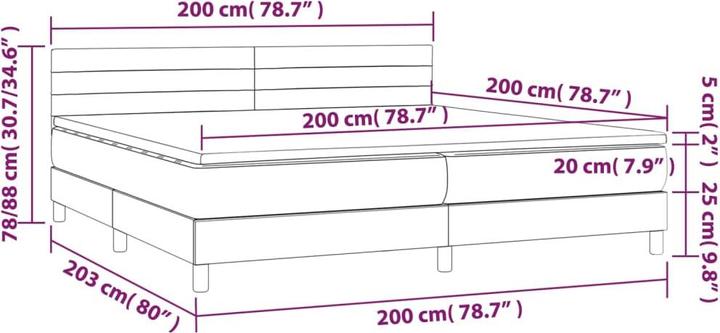Immagine prodotto VidaXL Birgit (100 x 200 cm, 200 x 200 cm)