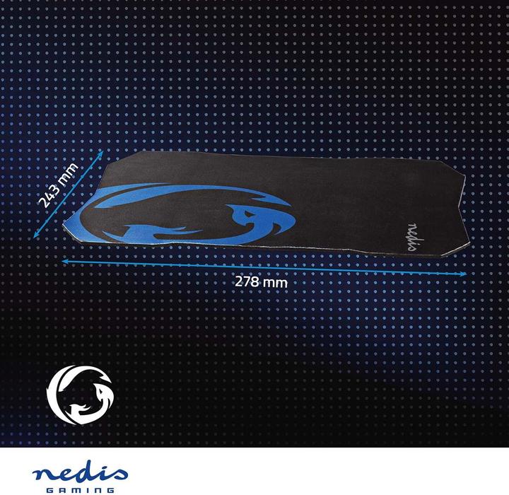 Actual product image Nedis Gaming mouse pad M (L)