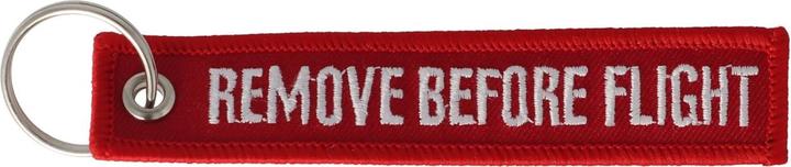 Produktbild AccuCell Anhänger mit Schriftzug Remove before flight Mini
