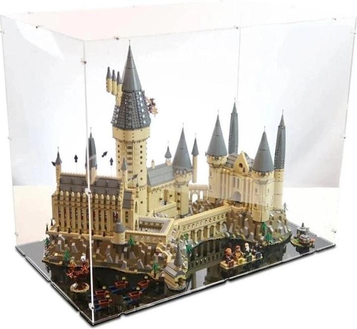 Image du produit iDisplayit Présentoir en acrylique pour LEGO® 71043 Harry Potter Château de Poudlard (avec base noire)